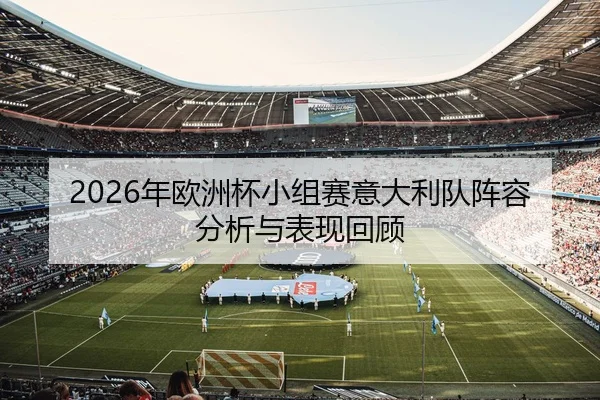 2026年欧洲杯小组赛意大利队阵容分析与表现回顾